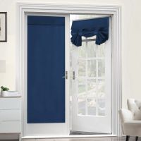 【LZ】 11 Styles Thermal Insulated  Anti-mosquito Blackout Window Door Portiere Blinds Self-adhesive Soft Fabric Hanging Curtain