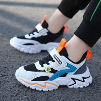 Kids Sneakers Boy Casual Sports Shoes Children Student Walking Running Hiking Basketball Tennis Trainers Breathable All Seasons