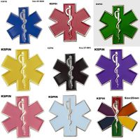 Star of Life Nursing Ambulance Lapel Pin Badge Pin EMT EMS Blue Enamel Pins Brooch Badges Fashion Brooches Pins
