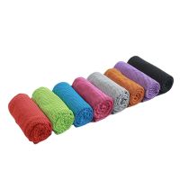 hotx 【cw】 Microfiber Cold Washcloth Quick-Dry Gym Multicolor Camping