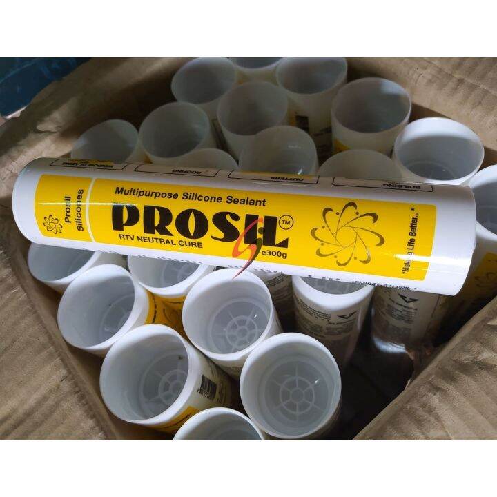 (Per tube/piece) Prosil MultiPurpose Silicone Sealant 300g clear