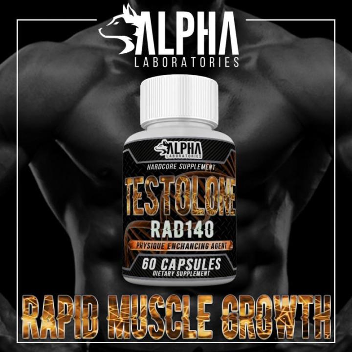 Alpha Laboratories Rad 140 Testolone 60 Capsules X 10mg Lazada 0818