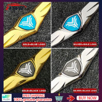 ZLWR สำหรับ NETA V Angel Wings สติกเกอร์โลโก้ฝากระโปรงรถโลหะป้ายสติกเกอร์ตกแต่งรถด้านหน้าด้านหน้าฝากระโปรงสติกเกอร์ตกแต่งป้ายโลหะตกแต่ง