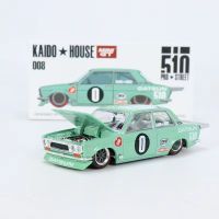 MINI GT X Kaido House 164รุ่นรถ Datsun 510 Pro Street Alloy Die-Cast Vehicle Display Collection- LHD