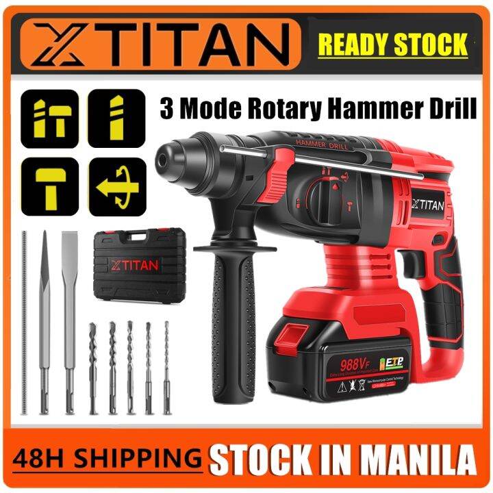 COD Local XTITAN 988VF Cordless Brushless Hammer Drill Heavy