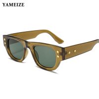 Sunglasses for Men Square Steampunk Vintage Sun Glasses Women Luxury Designer Punk Retro Classic Uv400 Protection 2023 New Gafas