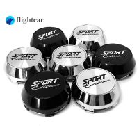 Flightcar (4ชิ้น) ล้ออุปกรณ์กีฬา60มม. ล้อหมวกสำหรับ Enkei รังสี Rpo1 VOLK SSR หมวกขอบกลางฝาครอบกันฝุ่น