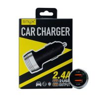 Enyx  ECC-01 หัวชาร์จรถ 2.4A Car Charger 2.4A 2 USB ECC-01 ที่ชาร์จไฟในรถยนต์