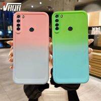 เคสนิ่ม2023ซิลิโคนล่าสุด VRQR สำหรับ Redmi Note 8 Pro Note 8T Redmi 9 Prime Xiaomi POCO M2การไล่ระดับสีขั้นสูงสองเคสซิลิโคนโทรศัพท์สี