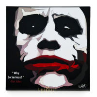 Joker #1 โจ๊กเกอร์​ คู่ปรับ Batman แบทแมน รูปภาพ​ติดผนัง pop art พร้อมกรอบและที่แขวน Dc comics การ์ตูน กรอบรูป แต่งบ้าน ของขวัญ ของสะสม