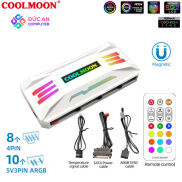 Bộ Hub Coolmoon P-ARGB Dùng Cho Fan Led RGB Có Điều Tốc PWM