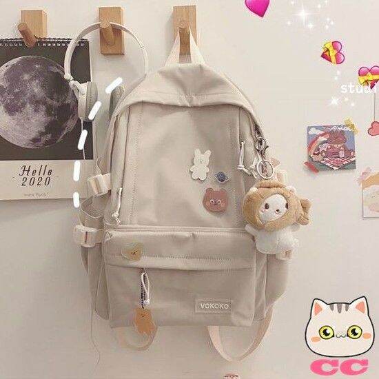 cc-school-bag-korean-style-womens-nylon-harajuku-ulzzang-backpack-beg-sekolah-perempuan