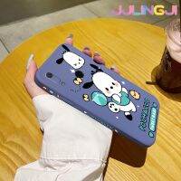 Jlingji เคสสำหรับ Huawei Y6s Y6 2019การ์ตูน Pochacco นุ่มเคสมือถือด้านข้างบางแบบซิลิโคนเคสป้องกันการกระแทก