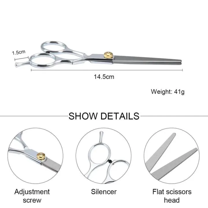 Stainless Steel Hair Cutting & Hair Thinning Scissor Barber Set Lazada PH
