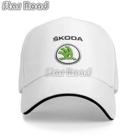 New Fashion Outdoor Sport Fishing Golf for Skoda Logo Baseball Caps Cotton Snapback Hip Hop Hats Men Women Sun Protection Print Towels