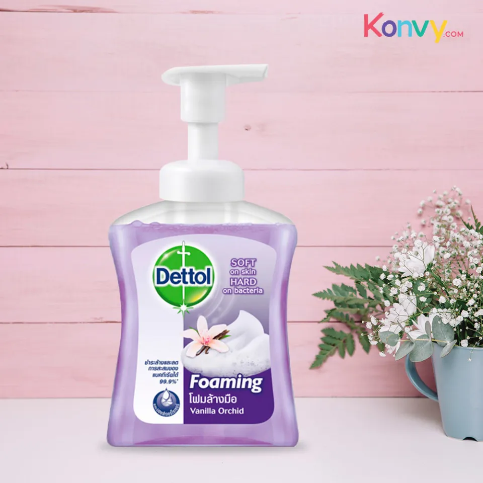 Dettol Foaming Hand Wash Vanilla Orchid Pump 250ml | Lazada.co.th