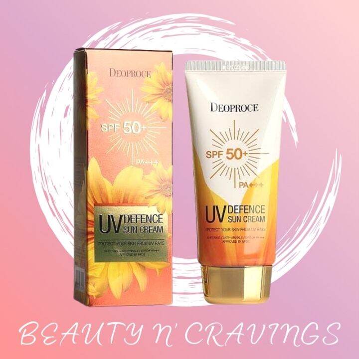DEOPROCE UV DEFENCE SUNCREAM SPF50 | Lazada PH