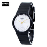 Velashop นาฬิกาผู้ชาย Casio สีดำ สายเรซิ่น รุ่น MQ-24-7E2LDF, MQ-24-7E2, MQ-24, MQ24