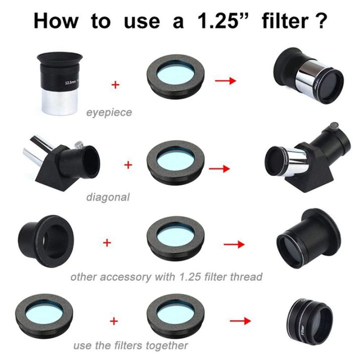 2pcs-set-1-25-inch-kit-nebula-filter-moon-and-sun-colorful-filters-for-telescope-eyepiece-optical-lens