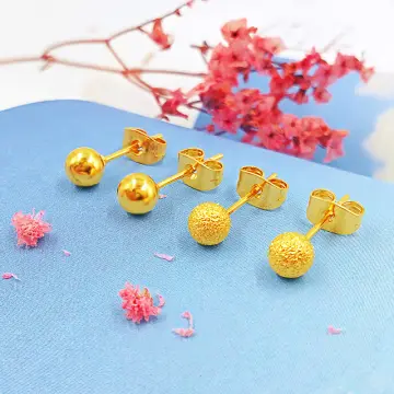 9ct Yellow Gold 2mm Ball Stud Earrings | Jewellerybox.co.uk-vietvuevent.vn
