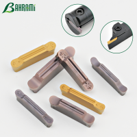 Bahrami CNC Slotting BladesCarbide เซาะร่องแทรกวงกลมร่องใบมีด MRMN200 MRMN300 MRMN400 MRMN500การประมวลผลชิ้นส่วนเหล็ก,