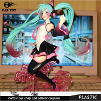 ของเล่นการ์ตูน2023 23Cm Hatsune Miku สุขสันต์วันเกิด Miku Vocaloidanime Pvc ของสะสมตุ๊กตาขยับแขนขาได้โมเดลของเล่นวันเกิดสำหรับเด็กของขวัญ