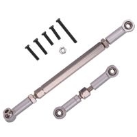 RC Steering Rod CNC Machining Aluminum Alloy Steering Linkage Rod Set for WPL 1608T RC Truck RC Steering Linkage Set