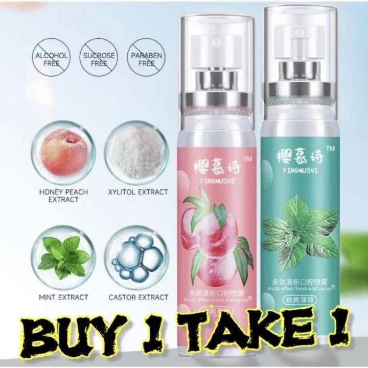 BUY 1 TAKE 1 Mouth Spray For Bad Breath Fresh Breath Spray LongLasting