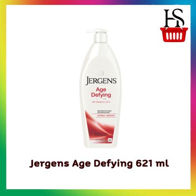 ล๊อตใหม่ ของแท้ Jergens Age Defying 621 ml (ไม่มีซีลมาจากโรงงาน)