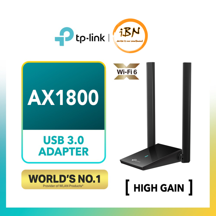 Tp Link Ax High Gain Dual Band Wifi Usb Wireless Adapter Archer Tx U Plus Lazada