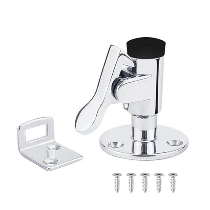 Stainless Steel Boat Door Stop Stopper Catch Door Holder Floor Knob