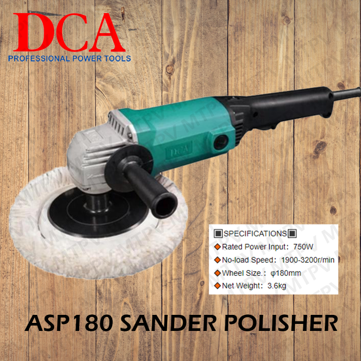 DCA ASP180 High Quality Electric Car Sander Polisher 750w 180mm Lazada PH