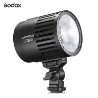 Godox LC30D Litemons โต๊ะไฟวิดีโอ LED การถ่ายภาพขนาดกะทัดรัดเติมแสง33W พลังงาน5600K อุณหภูมิสีหรี่แสงได้8 FX เอฟเฟกต์แสง CRI95 + TLCI96 + สำหรับผลิตภัณฑ์ขนาดเล็กการถ่ายภาพเดสก์ท็อปสตรีมมิ่งสด