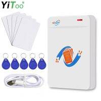 Yitoo เครื่องอ่าน RFID เครื่องทำสำเนาเครื่องทำสำเนาบัตรอัจฉริยะเข้ารหัสการ์ดที่รองรับการถอดรหัส NFC โทรศัพท์ข้อมือ125Hz 13.56Mhz