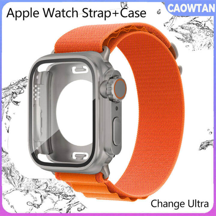 สายคล้องอัลไพน์-เคสสำหรับ-apple-watch-กันน้ำอัปเกรดเป็น49มม-45มม-41มม-44มม-40มม-iwatch-ซีรีย์4-5-se-6-7-8อัลตร้า