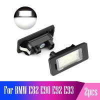 2pcs License Plate Lights Lamps Bulbs 6000K Cool White Error Free Number Lience Lamp For BMW E82 E90 E92 E93 M3 E39 E60 E70 X5 Bulbs  LEDs HIDs