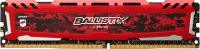 Crucial Ballistix Sport LT 3000 MHz DDR4 DRAM De SKtop หน่วยความจำสำหรับเล่นเกมความจุ16GB BLS16G4D30AESE CL15 (สีแดง)