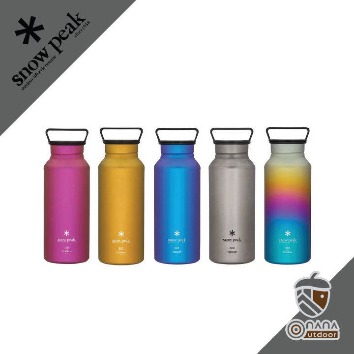 Snow Peak Ti Aurora Bottle 800 Lazada.co.th