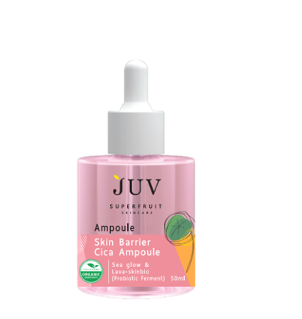 juv-skin-barrier-cica-ampoule-sea-glow-amp-lava-skinbio-50ml-ฟื้นฟูความแข็งแรงของ-skin-barrier-ให้ผิวแข็งแรงสุขภาพดีขึ้น-ไม่เป็นสิวง่าย