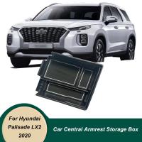 ที่เท้าแขนรถกลางกล่องเก็บของคอนโซลกลางอุปกรณ์ตกแต่งภายใน2020 LX2 Holdeor Hyundai Palisade