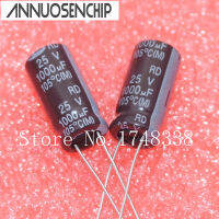 Original 25V 1000UF 10*20มม. อลูมิเนียม Electrolytic CAP 1000UF 25V 105C RD คุณภาพดี