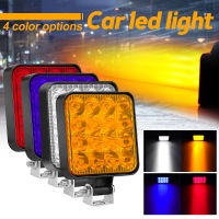 ไฟ LED 48W 12V สีขาวทางวิบากไฟขับรถไฟตัดหมอกสำหรับไฟอัตโนมัติรถเรือรถบรรทุก4WD 4X 4เอสยูวียูทีอีสว่างมาก