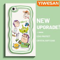 YIWESAN เคสสำหรับ VIVO Y67 Y66 V5 V5 V5s V5บาง,เคส X9s X9แฟชั่นใช้ในวันดีดีไซน์ใหม่ขอบครีมกันกระแทกแบบใสนุ่มเคสมือถือกรอบโปร่งใสลายกล้องถ่ายรูปเรียบง่ายอ่อนโยนป้องกัน