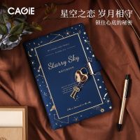 [COD] Kajies new creative A5 password book love lock diary portable thickened retro hand account notebook