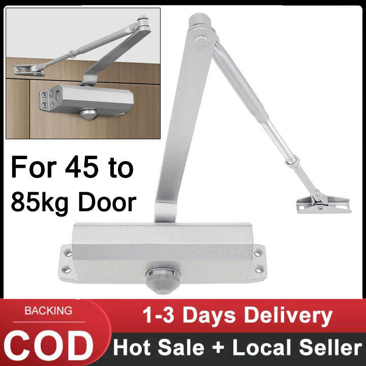 Adjustable Spring Hydraulic Aluminum Alloy Closure Door Closer For Residential And Light Commercial Door Pd550829748 - View #4
