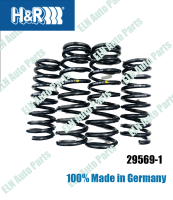 H&amp;R สปริงโหลด เบนซ์ BENZ E-class W124 E200-E320,260E,250D,280E,300E/CE-24,320E/CE Coupe ปี 1989-1995 (4cyl. E หน้า ) 6cyl เตี้ยลง 35 มิล