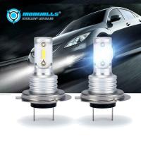 2x H7 LED หลอดไฟหน้าชุดไฟต่ำสูงไฟตัดหมอก 6000 พันสีขาว HID 55 วัตต์ 8000lm