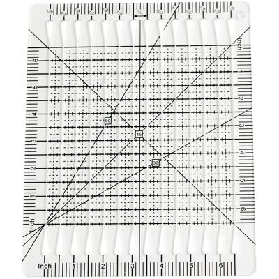 1 Piece 5 in 1 Quilt Cutting Ruler Charming Shape Cutting Quilting Ruler and Template