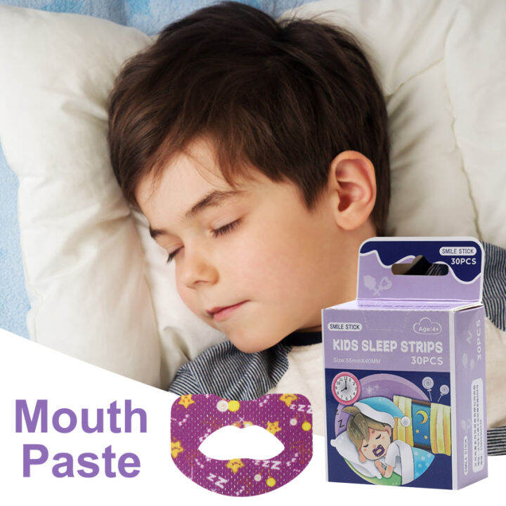 30Pcs/Box Mouth Correction Stickers For Children'S Night Sleep Lip Nose