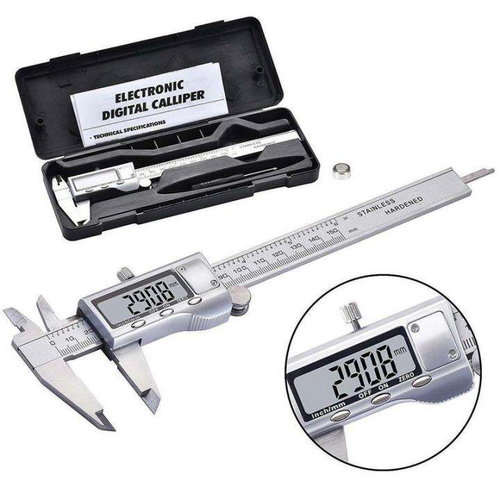 FAD Digital Caliper 6 Inch Waterproof Stainless Steel Electronic